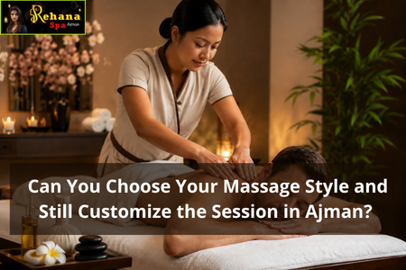 Massage therapist customizing a relaxing massage session for a male client